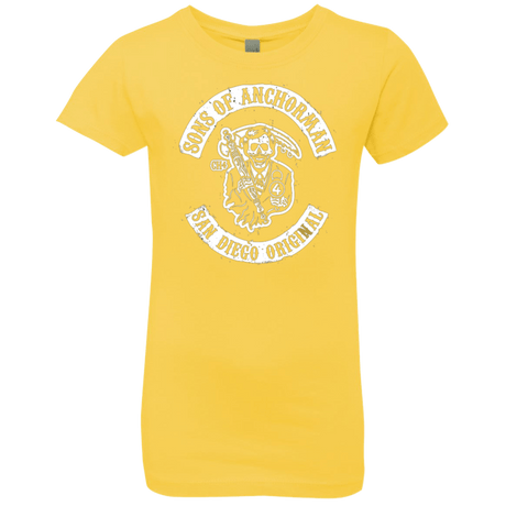 T-Shirts Vibrant Yellow / YXS Sons of Anchorman Girls Premium T-Shirt