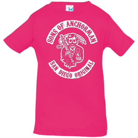 T-Shirts Hot Pink / 6 Months Sons of Anchorman Infant Premium T-Shirt