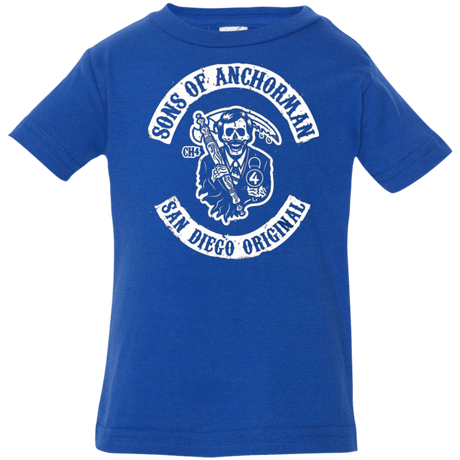 T-Shirts Royal / 6 Months Sons of Anchorman Infant Premium T-Shirt