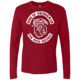 T-Shirts Cardinal / Small Sons of Anchorman Men's Premium Long Sleeve