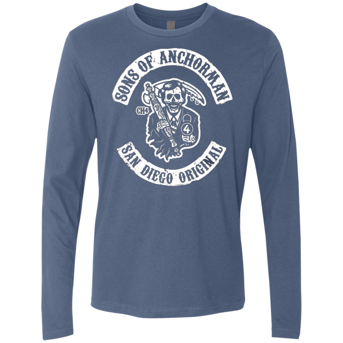 T-Shirts Indigo / Small Sons of Anchorman Men's Premium Long Sleeve