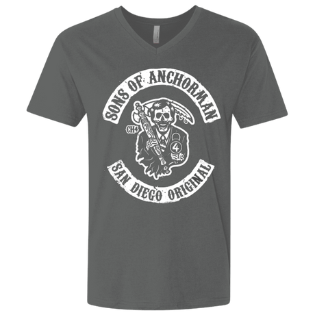 T-Shirts Heavy Metal / X-Small Sons of Anchorman Men's Premium V-Neck