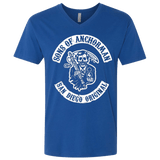 T-Shirts Royal / X-Small Sons of Anchorman Men's Premium V-Neck