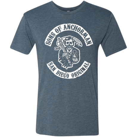 T-Shirts Indigo / Small Sons of Anchorman Men's Triblend T-Shirt