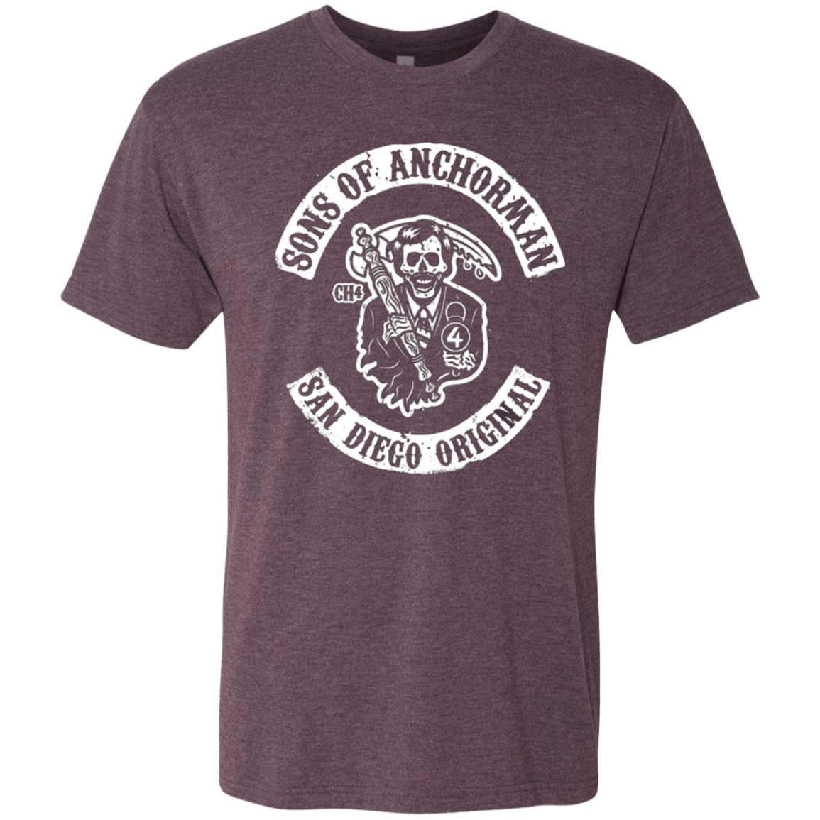 T-Shirts Vintage Purple / Small Sons of Anchorman Men's Triblend T-Shirt