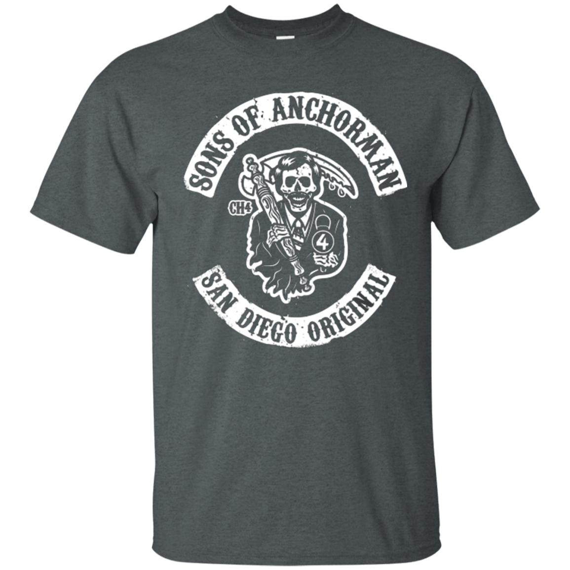 T-Shirts Dark Heather / Small Sons of Anchorman T-Shirt