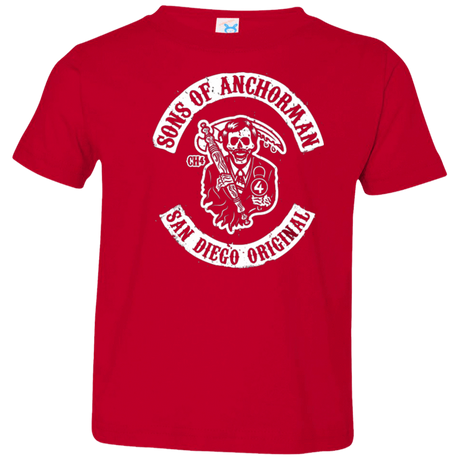 T-Shirts Red / 2T Sons of Anchorman Toddler Premium T-Shirt