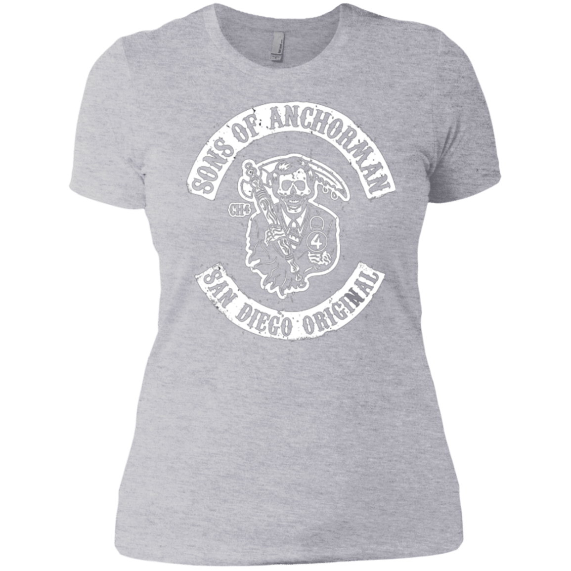 T-Shirts Heather Grey / X-Small Sons of Anchorman Women's Premium T-Shirt