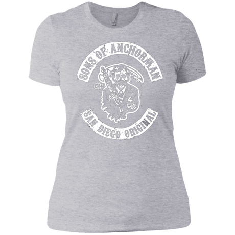 T-Shirts Heather Grey / X-Small Sons of Anchorman Women's Premium T-Shirt