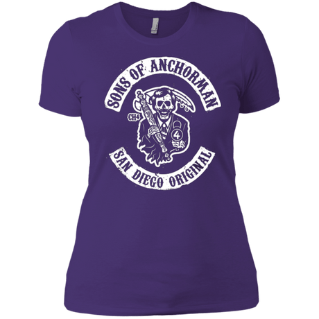 T-Shirts Purple / X-Small Sons of Anchorman Women's Premium T-Shirt