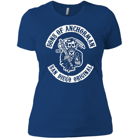 T-Shirts Royal / X-Small Sons of Anchorman Women's Premium T-Shirt