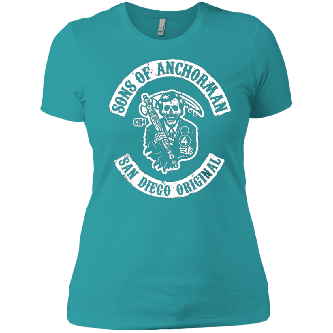 T-Shirts Tahiti Blue / X-Small Sons of Anchorman Women's Premium T-Shirt