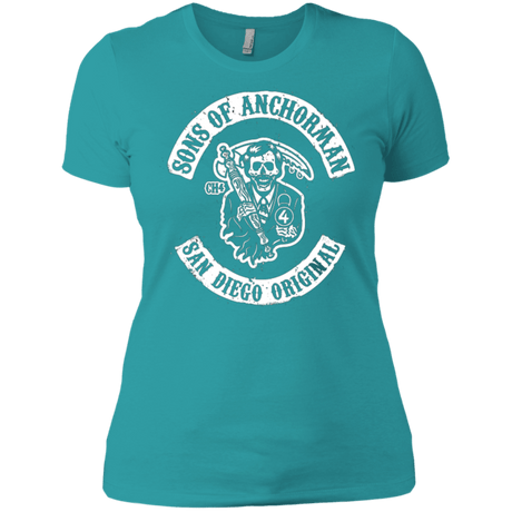 T-Shirts Tahiti Blue / X-Small Sons of Anchorman Women's Premium T-Shirt