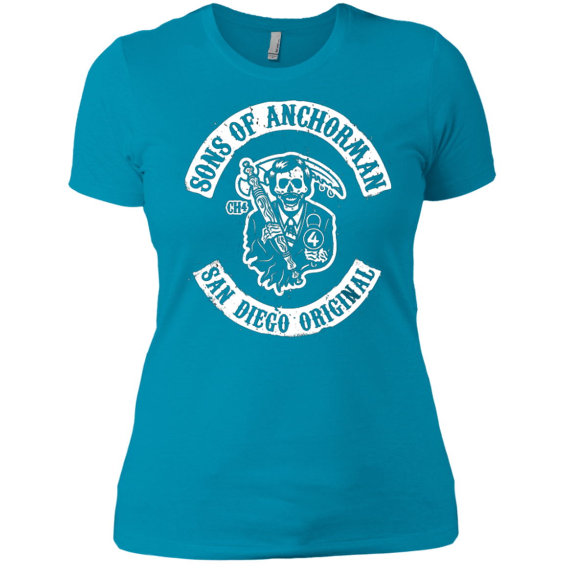 T-Shirts Turquoise / X-Small Sons of Anchorman Women's Premium T-Shirt