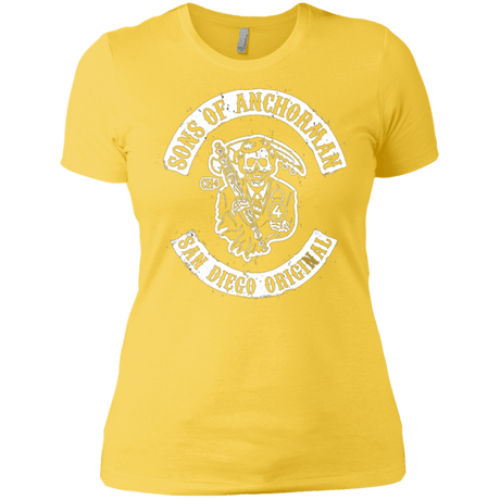 T-Shirts Vibrant Yellow / X-Small Sons of Anchorman Women's Premium T-Shirt