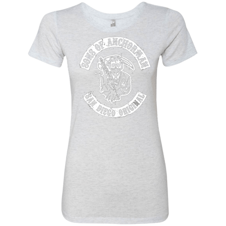T-Shirts Heather White / Small Sons of Anchorman Women's Triblend T-Shirt