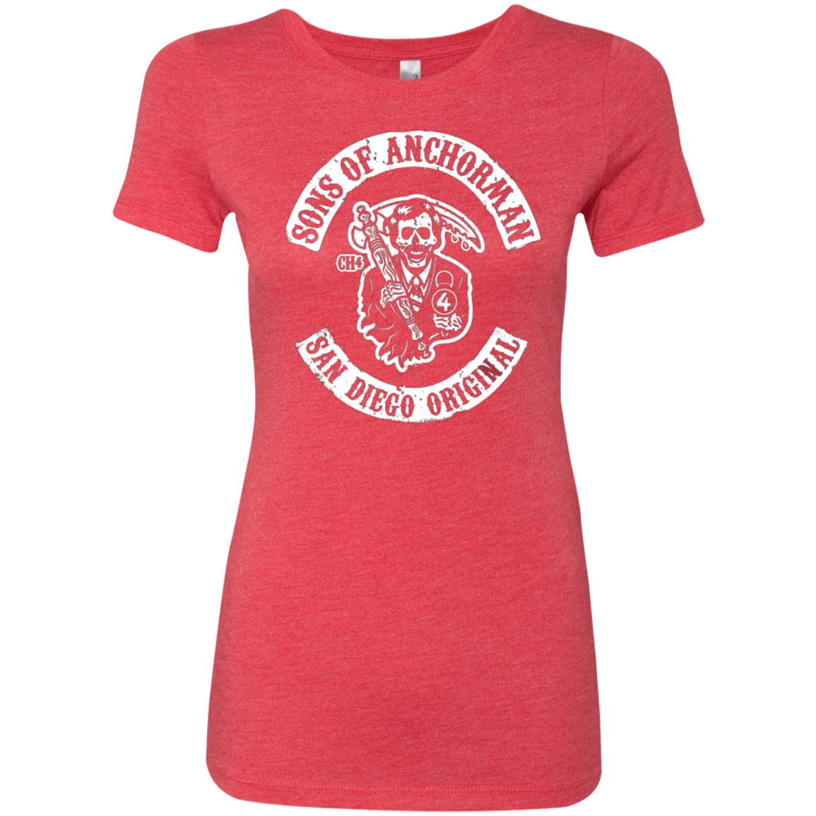 T-Shirts Vintage Red / Small Sons of Anchorman Women's Triblend T-Shirt
