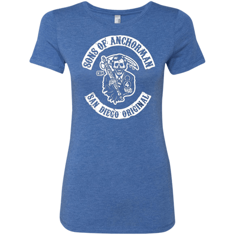 T-Shirts Vintage Royal / Small Sons of Anchorman Women's Triblend T-Shirt