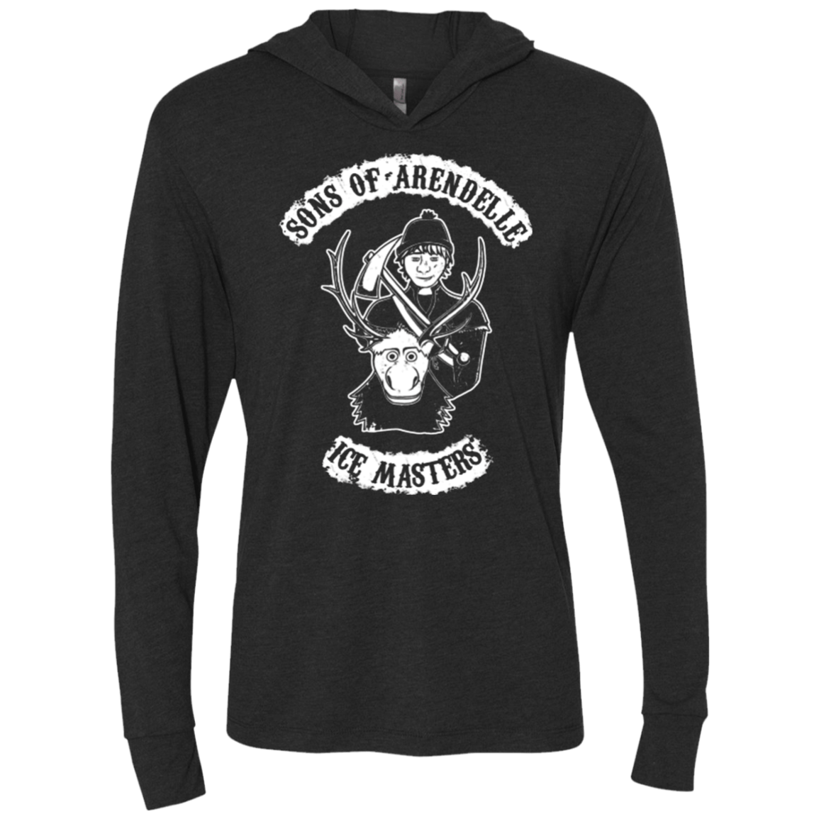 T-Shirts Vintage Black / X-Small Sons of Arendelle Triblend Long Sleeve Hoodie Tee