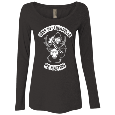 T-Shirts Vintage Black / Small Sons of Arendelle Women's Triblend Long Sleeve Shirt