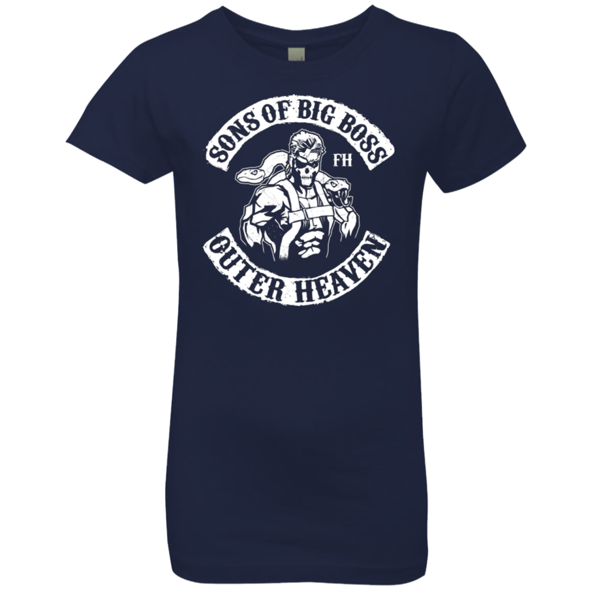 T-Shirts Midnight Navy / YXS SONS OF BIG BOSS Girls Premium T-Shirt