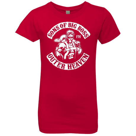 T-Shirts Red / YXS SONS OF BIG BOSS Girls Premium T-Shirt