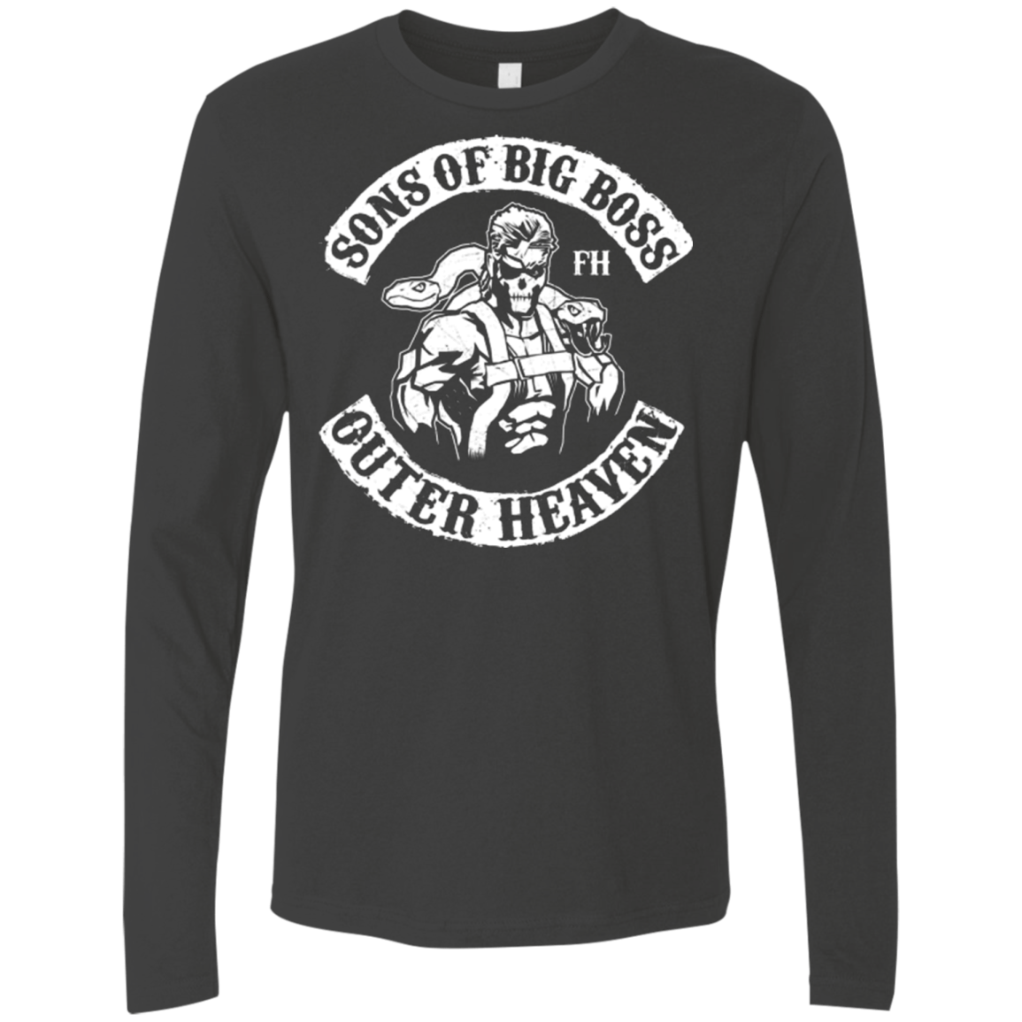 T-Shirts Heavy Metal / Small SONS OF BIG BOSS Men's Premium Long Sleeve