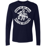 T-Shirts Midnight Navy / Small SONS OF BIG BOSS Men's Premium Long Sleeve