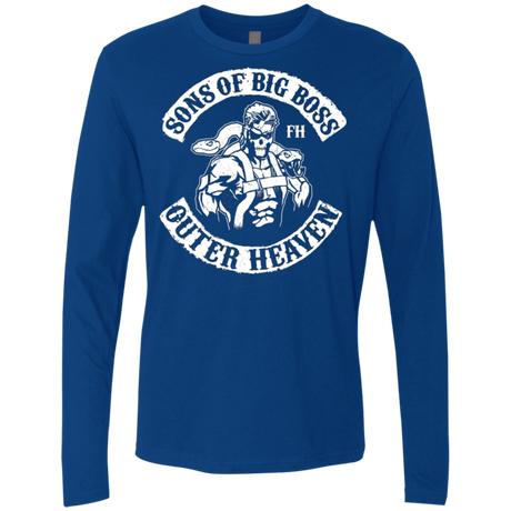 T-Shirts Royal / Small SONS OF BIG BOSS Men's Premium Long Sleeve