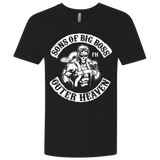 T-Shirts Black / X-Small SONS OF BIG BOSS Men's Premium V-Neck