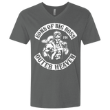 T-Shirts Heavy Metal / X-Small SONS OF BIG BOSS Men's Premium V-Neck