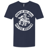 T-Shirts Midnight Navy / X-Small SONS OF BIG BOSS Men's Premium V-Neck
