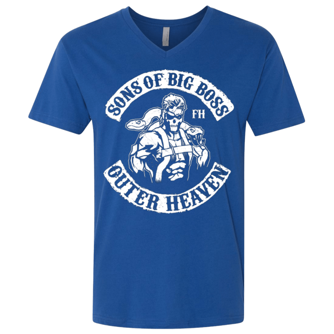 T-Shirts Royal / X-Small SONS OF BIG BOSS Men's Premium V-Neck