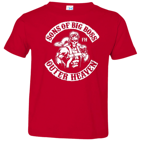 T-Shirts Red / 2T SONS OF BIG BOSS Toddler Premium T-Shirt