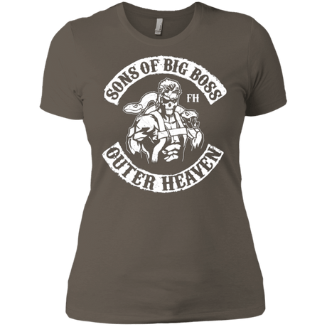 T-Shirts Warm Grey / X-Small SONS OF BIG BOSS Women's Premium T-Shirt