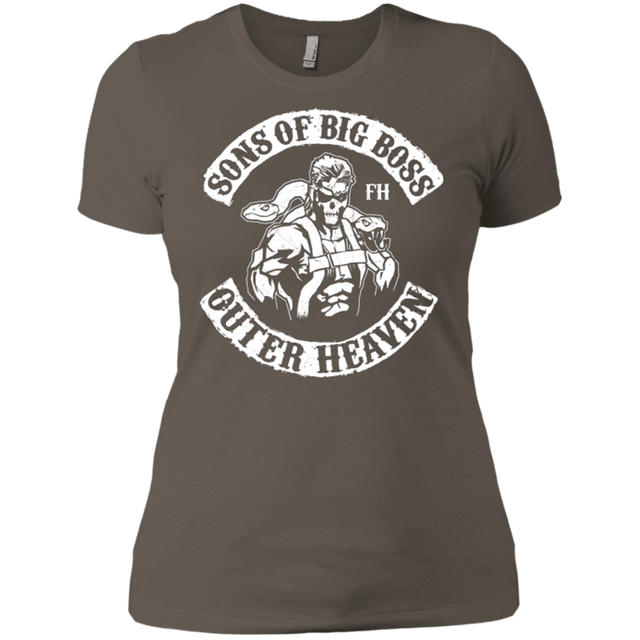 T-Shirts Warm Grey / X-Small SONS OF BIG BOSS Women's Premium T-Shirt