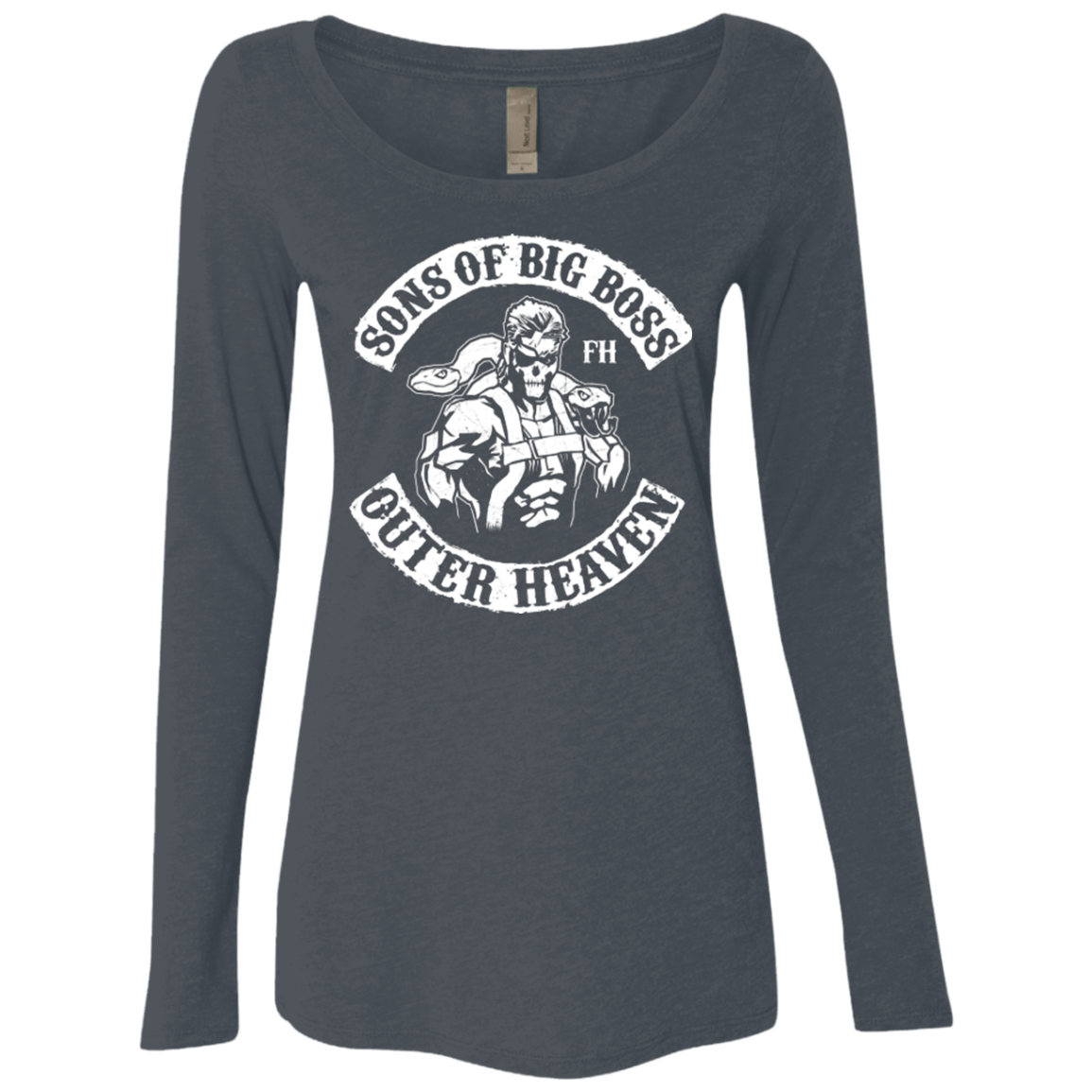 T-Shirts Vintage Navy / Small SONS OF BIG BOSS Women's Triblend Long Sleeve Shirt
