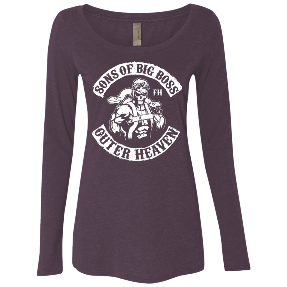 T-Shirts Vintage Purple / Small SONS OF BIG BOSS Women's Triblend Long Sleeve Shirt