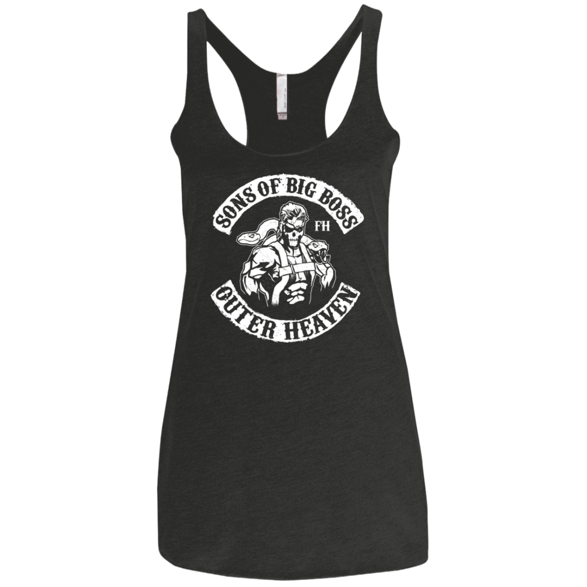 T-Shirts Vintage Black / X-Small SONS OF BIG BOSS Women's Triblend Racerback Tank