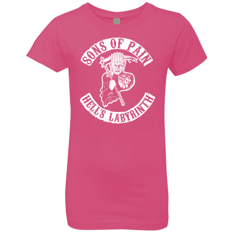 T-Shirts Hot Pink / YXS Sons of Pain Girls Premium T-Shirt