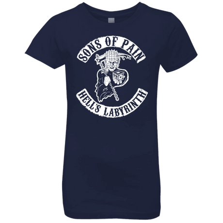 T-Shirts Midnight Navy / YXS Sons of Pain Girls Premium T-Shirt