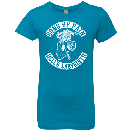 T-Shirts Turquoise / YXS Sons of Pain Girls Premium T-Shirt