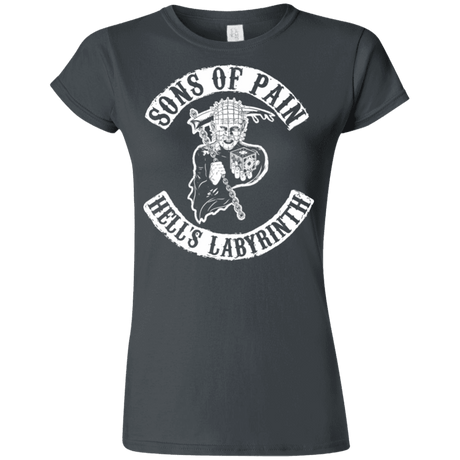 T-Shirts Charcoal / S Sons of Pain Junior Slimmer-Fit T-Shirt