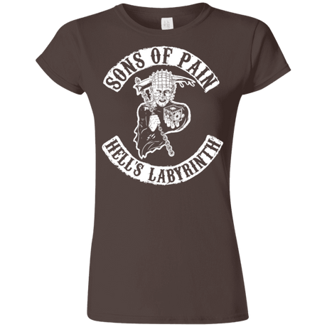 T-Shirts Dark Chocolate / S Sons of Pain Junior Slimmer-Fit T-Shirt