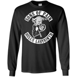 T-Shirts Black / S Sons of Pain Men's Long Sleeve T-Shirt