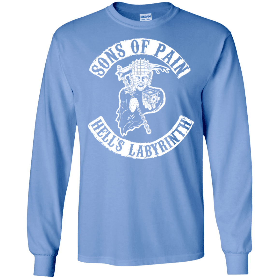 T-Shirts Carolina Blue / S Sons of Pain Men's Long Sleeve T-Shirt