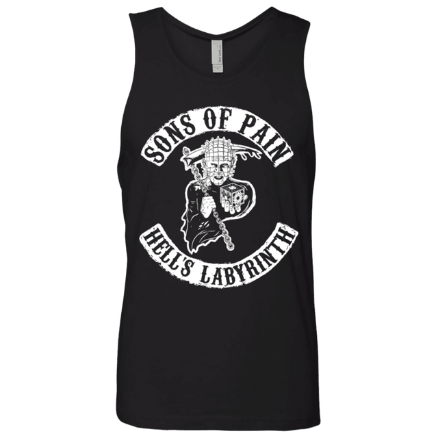 T-Shirts Black / S Sons of Pain Men's Premium Tank Top