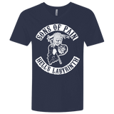 T-Shirts Midnight Navy / X-Small Sons of Pain Men's Premium V-Neck