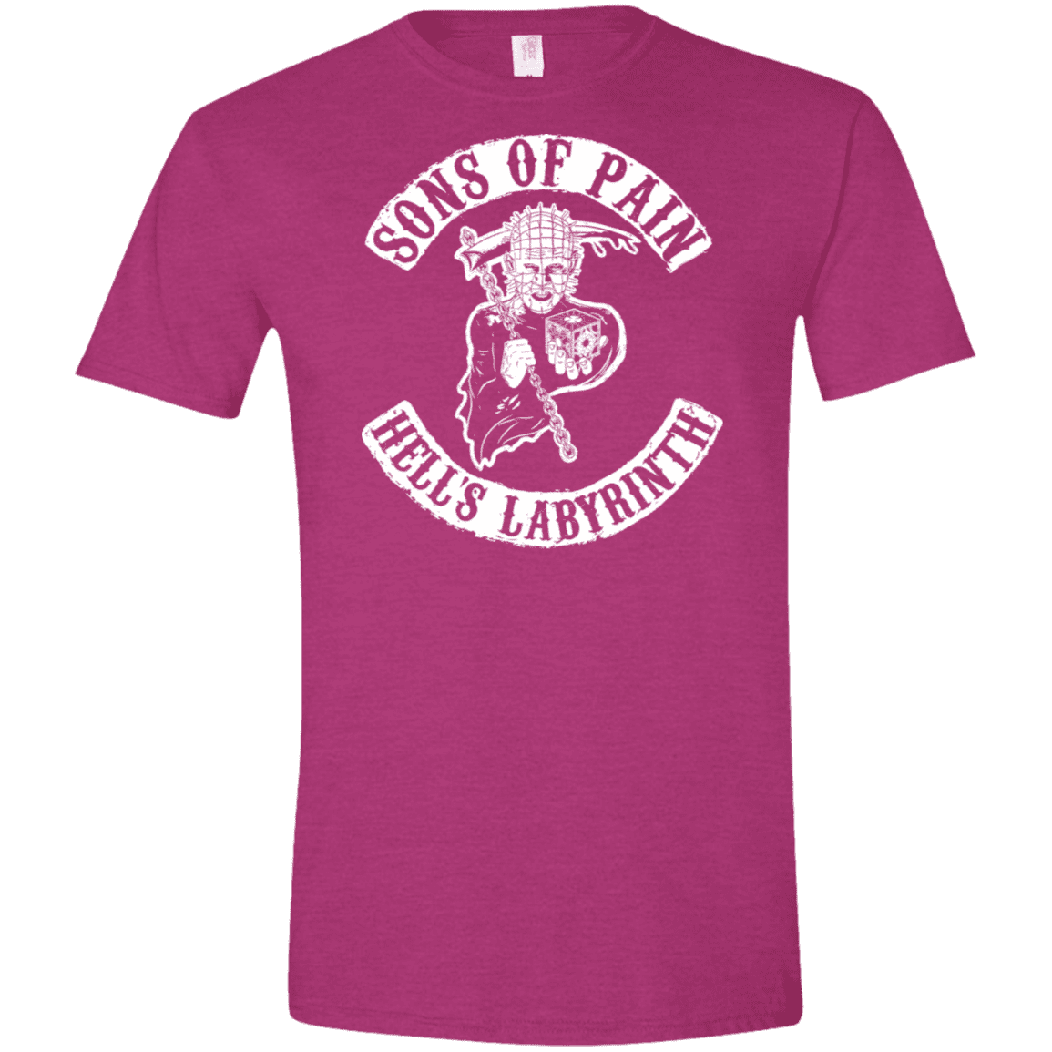 T-Shirts Antique Heliconia / S Sons of Pain Men's Semi-Fitted Softstyle