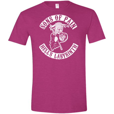 T-Shirts Antique Heliconia / S Sons of Pain Men's Semi-Fitted Softstyle